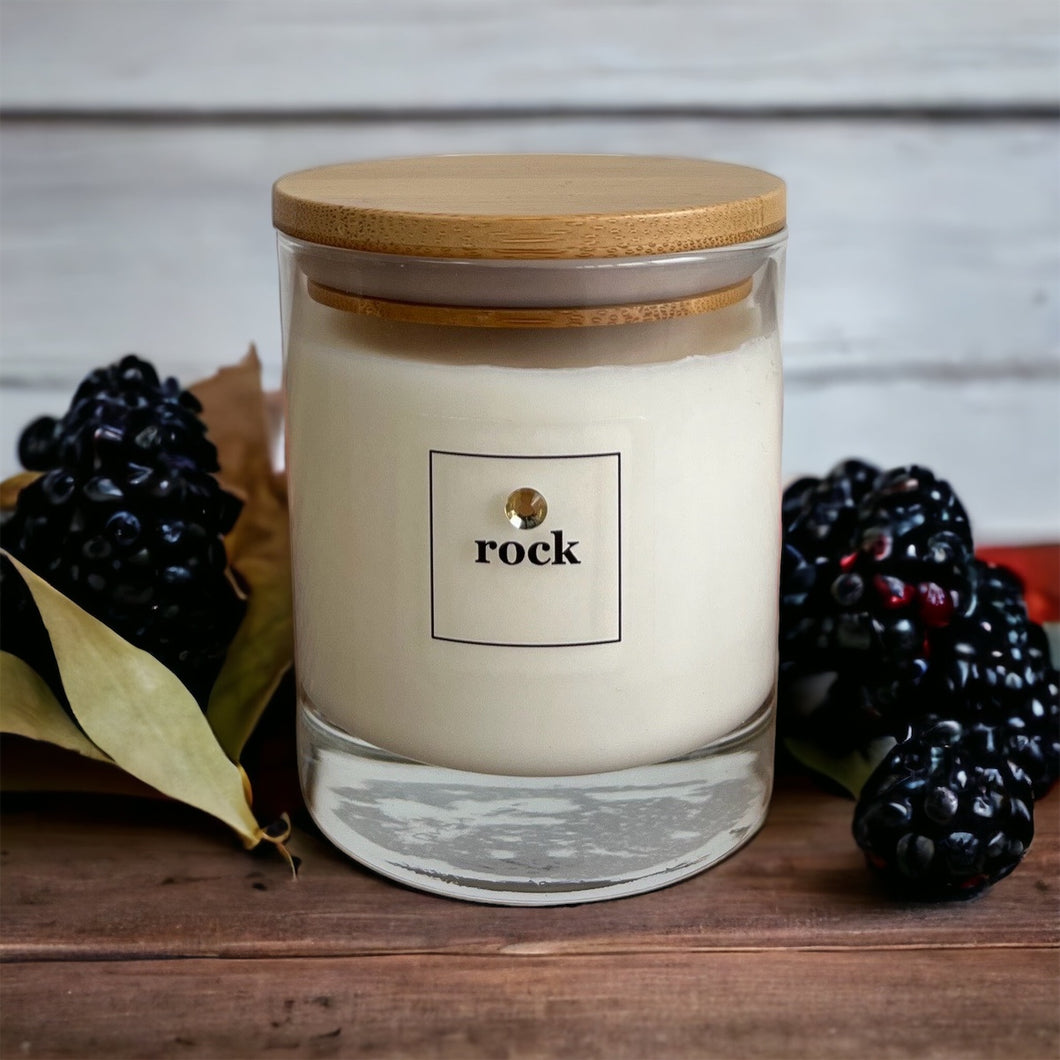 Blackberry And Bay Leaf 30cl Clear Candle