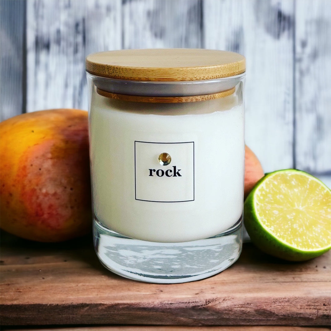 Thai Lime and Mango 30cl Clear Candle